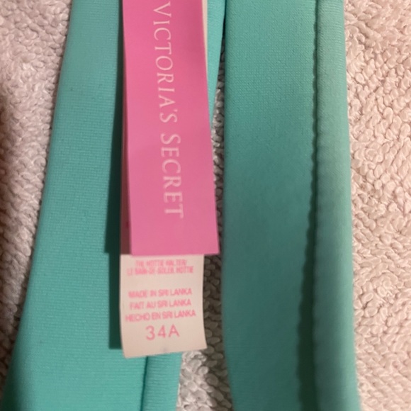 Victoria Secret Strappy seaFoam Bikini - Picture 2 of 5